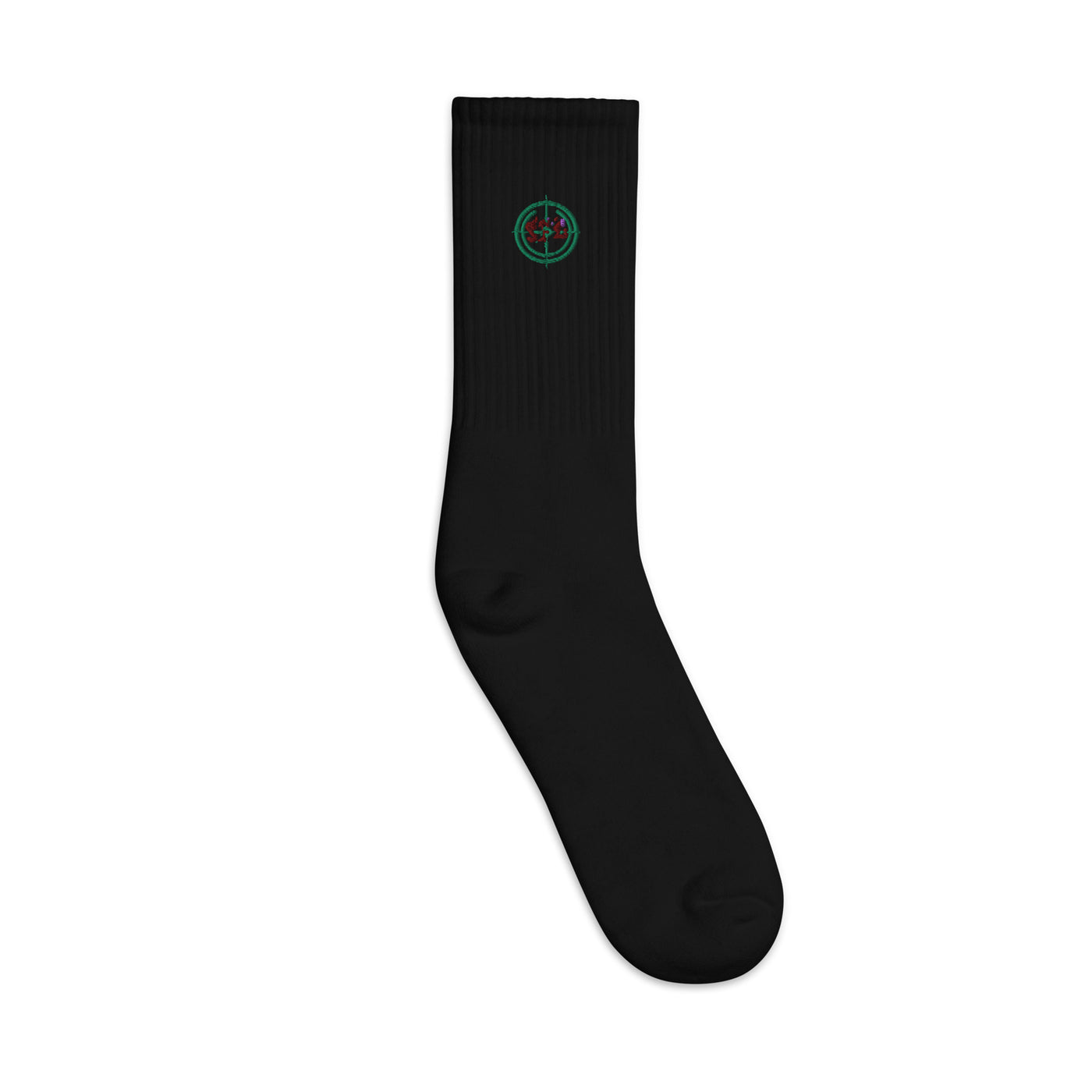 Embroidered Sniper Socks